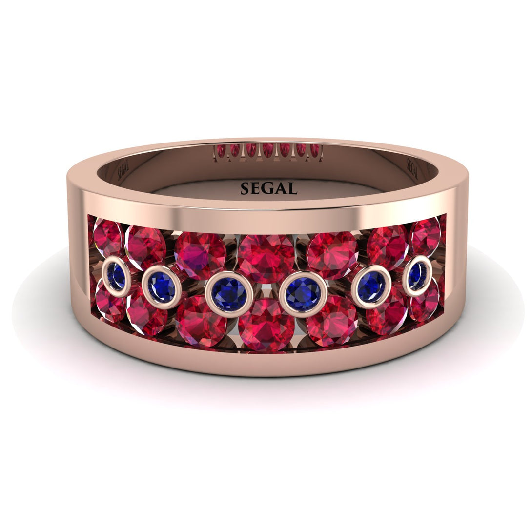 Ruby Eternal Harmony Wedding Ring - Carmen No. 71