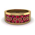 Ruby Eternal Harmony Wedding Ring - Carmen No. 55