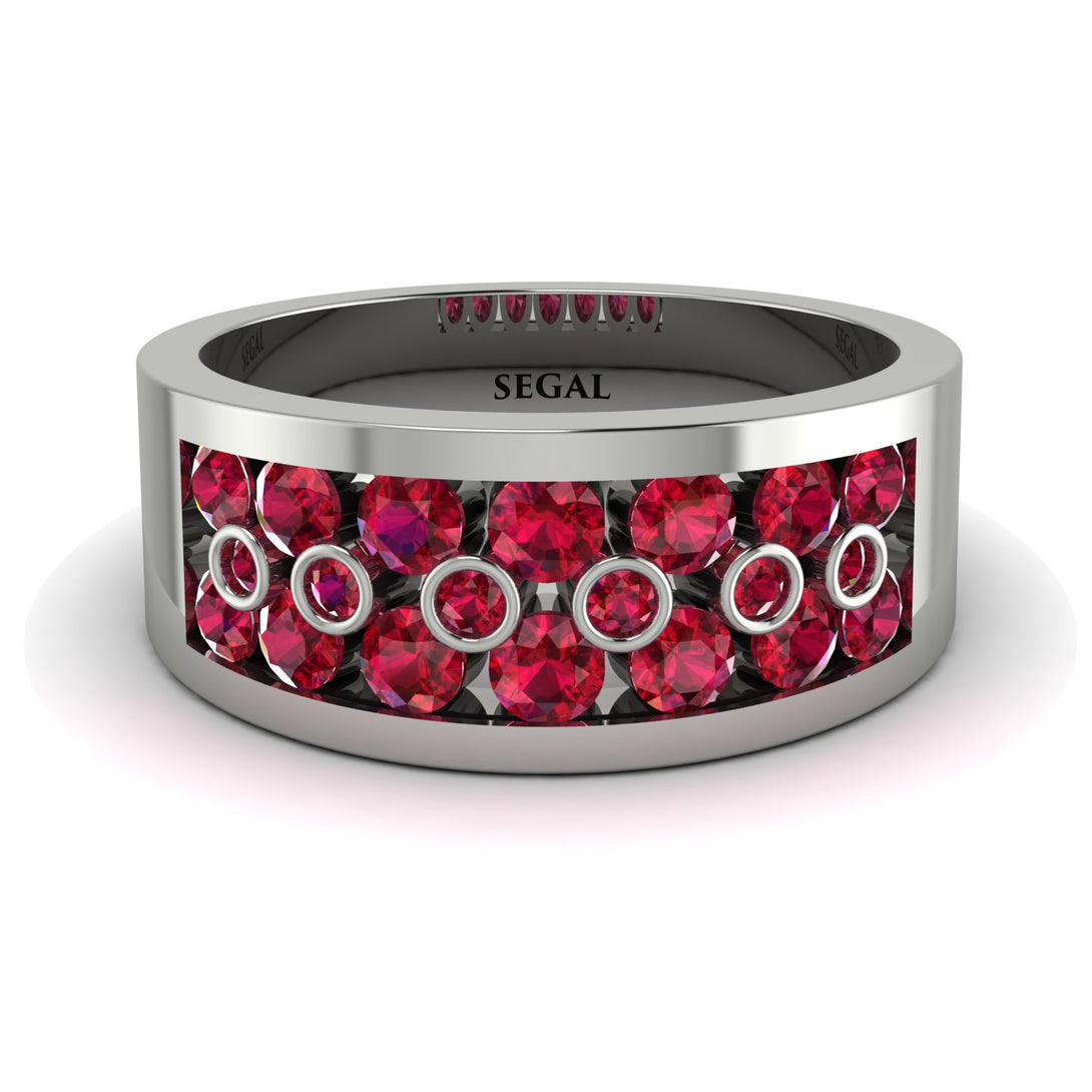 Ruby Eternal Harmony Wedding Ring - Carmen No. 57