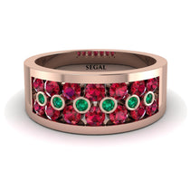 Ruby Eternal Harmony Wedding Ring - Carmen No. 26 image 1