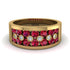 Ruby Eternal Harmony Wedding Ring - Carmen No. 10 image 1