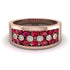 Ruby Eternal Harmony Wedding Ring - Carmen No. 11 image 1