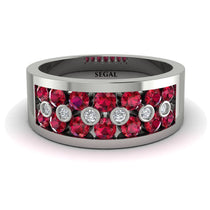 Ruby Eternal Harmony Wedding Ring - Carmen No. 12 image 1