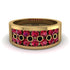 Ruby Eternal Harmony Wedding Ring - Carmen No. 40 image 1