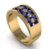 Sapphire Eternal Harmony Wedding Ring - Carmen No. 13 image 2