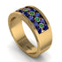 Sapphire Eternal Harmony Wedding Ring - Carmen No. 28