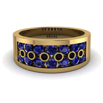 Sapphire Eternal Harmony Wedding Ring - Carmen No. 43 image 1