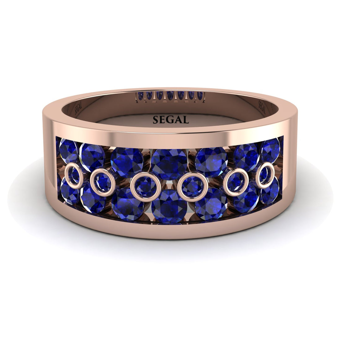 Sapphire Eternal Harmony Wedding Ring - Carmen No. 74