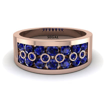 Sapphire Eternal Harmony Wedding Ring - Carmen No. 74 image 1