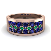 Sapphire Eternal Harmony Wedding Ring - Carmen No. 29 image 1