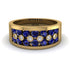 Sapphire Eternal Harmony Wedding Ring - Carmen No. 13 image 1