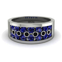 Sapphire Eternal Harmony Wedding Ring - Carmen No. 45 image 1