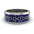 Sapphire Eternal Harmony Wedding Ring - Carmen No. 45 image 1