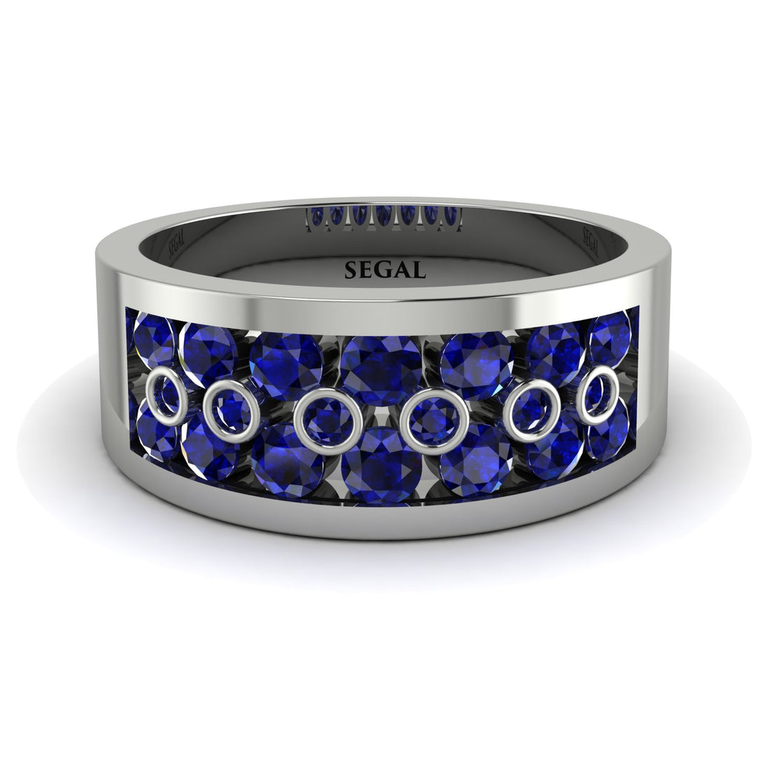 Sapphire Eternal Harmony Wedding Ring - Carmen No. 75