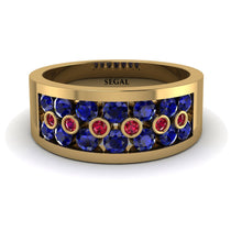 Sapphire Eternal Harmony Wedding Ring - Carmen No. 58 image 1