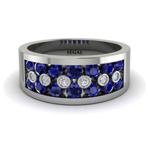 Sapphire Eternal Harmony Wedding Ring - Carmen No. 15 image 1