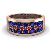 Sapphire Eternal Harmony Wedding Ring - Carmen No. 59 image 1