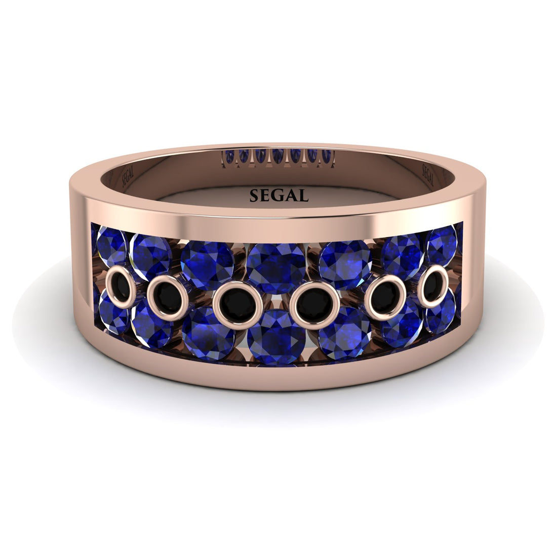 Sapphire Eternal Harmony Wedding Ring - Carmen No. 44