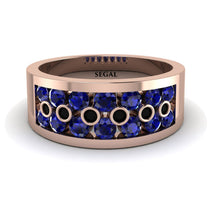 Sapphire Eternal Harmony Wedding Ring - Carmen No. 44 image 1