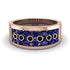 Sapphire Eternal Harmony Wedding Ring - Carmen No. 44 image 1