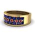 Sapphire Eternal Harmony Wedding Ring - Carmen No. 58 image 3
