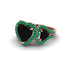 Black Diamond Eternal Heartbeat Engagement Ring - Aylin No. 23 image 1