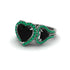 Black Diamond Eternal Heartbeat Engagement Ring - Aylin No. 24