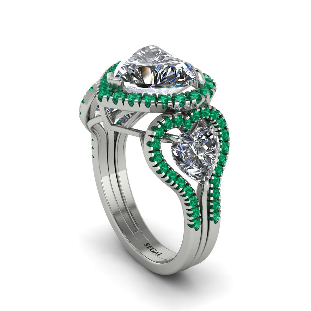 Diamond Eternal Heartbeat Engagement Ring - Aylin No. 18