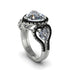 Diamond Eternal Heartbeat Engagement Ring - Aylin No. 33 image 2