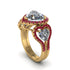 Diamond Eternal Heartbeat Engagement Ring - Aylin No. 46