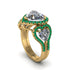 Diamond Eternal Heartbeat Engagement Ring - Aylin No. 16