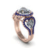 Diamond Eternal Heartbeat Engagement Ring - Aylin No. 62 image 2