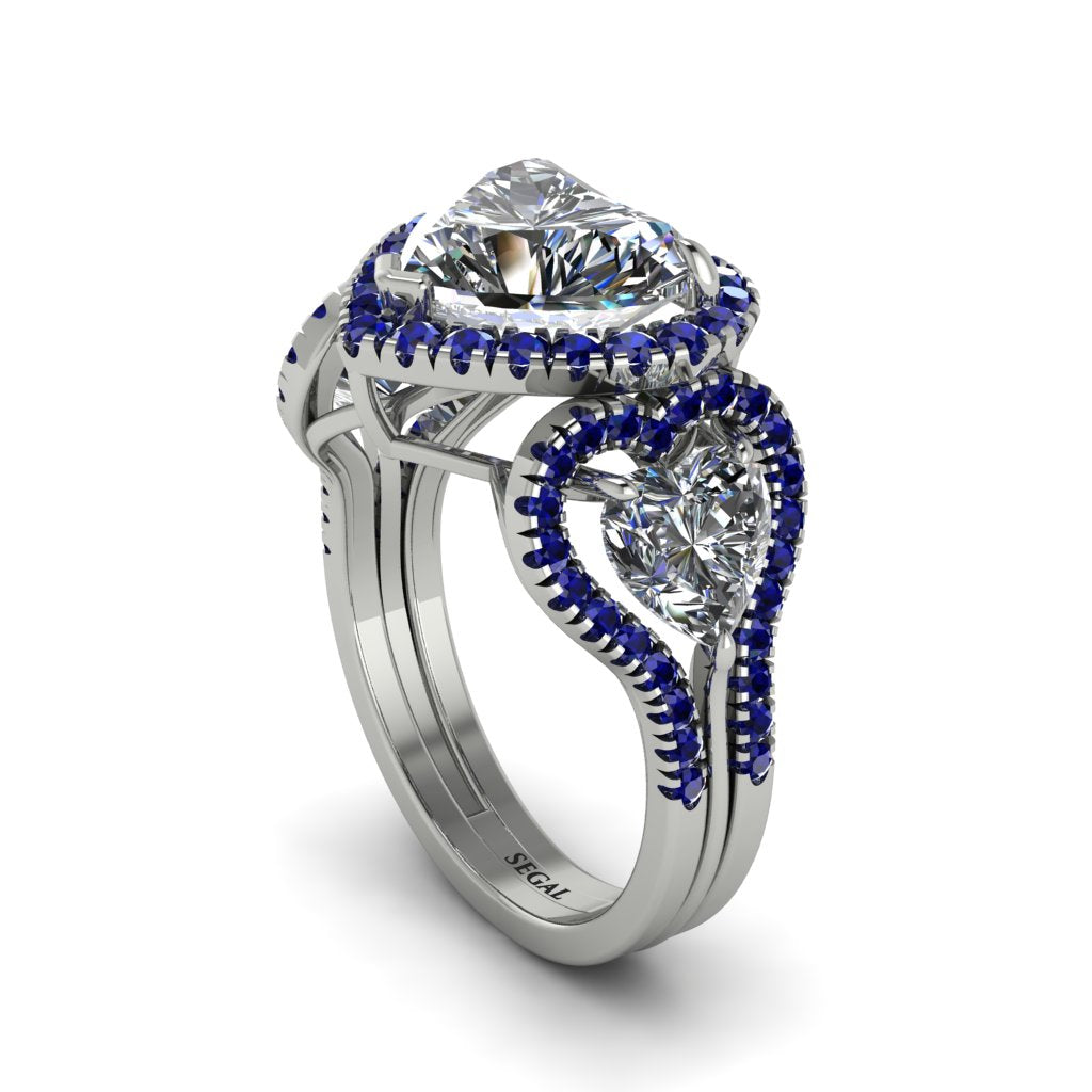 Diamond Eternal Heartbeat Engagement Ring - Aylin No. 63