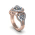 Diamond Eternal Heartbeat Engagement Ring - Aylin No. 2 image 2