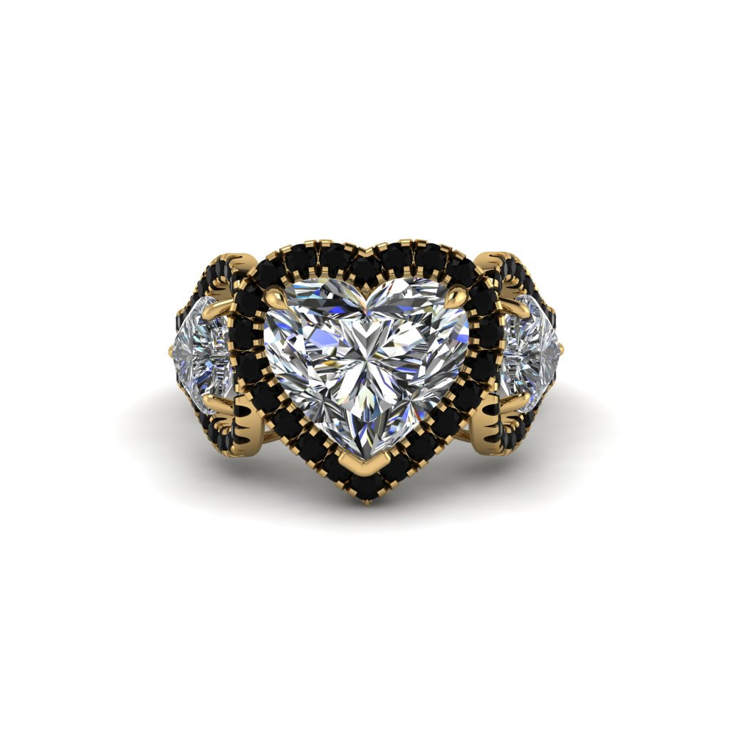 Diamond Eternal Heartbeat Engagement Ring - Aylin No. 31