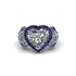 Diamond Eternal Heartbeat Engagement Ring - Aylin No. 63 image 3
