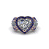 Diamond Eternal Heartbeat Engagement Ring - Aylin No. 62