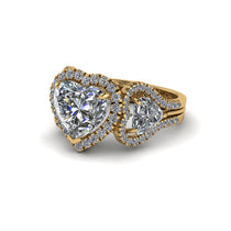 Diamond Eternal Heartbeat Engagement Ring - Aylin No. 1 image 1