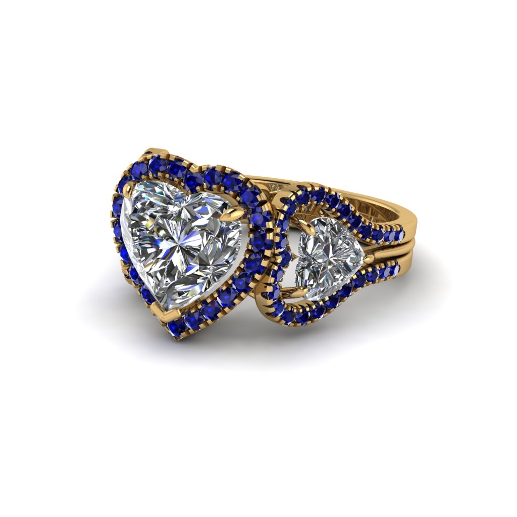 Diamond Eternal Heartbeat Engagement Ring - Aylin No. 61