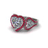 Diamond Eternal Heartbeat Engagement Ring - Aylin No. 48 image 1