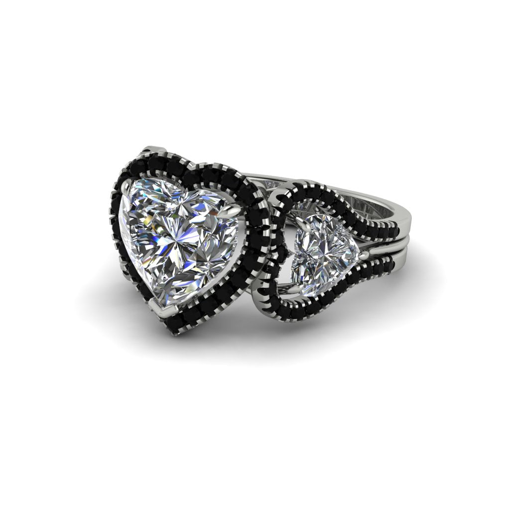Diamond Eternal Heartbeat Engagement Ring - Aylin No. 33