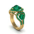 Emerald Eternal Heartbeat Engagement Ring - Aylin No. 19 image 2