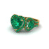 Emerald Eternal Heartbeat Engagement Ring - Aylin No. 19