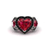 Ruby Eternal Heartbeat Engagement Ring - Aylin No. 42