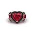 Ruby Eternal Heartbeat Engagement Ring - Aylin No. 41