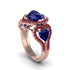 Sapphire Eternal Heartbeat Engagement Ring - Aylin No. 59 image 2
