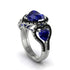Sapphire Eternal Heartbeat Engagement Ring - Aylin No. 45