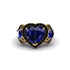Sapphire Eternal Heartbeat Engagement Ring - Aylin No. 43 image 3