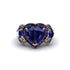 Sapphire Eternal Heartbeat Engagement Ring - Aylin No. 73