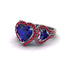 Sapphire Eternal Heartbeat Engagement Ring - Aylin No. 60 image 1